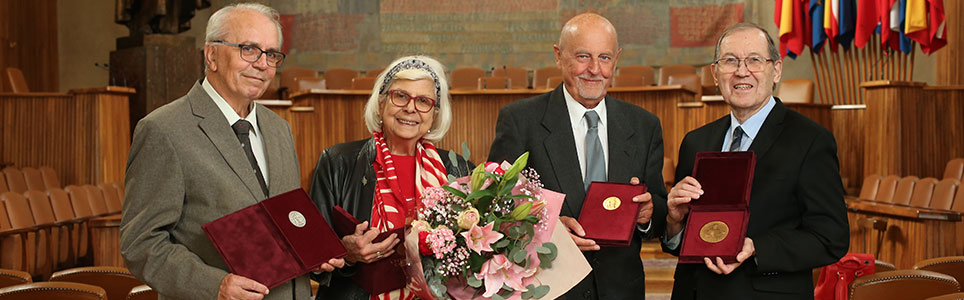 František Švec oceněn zlatou medailí