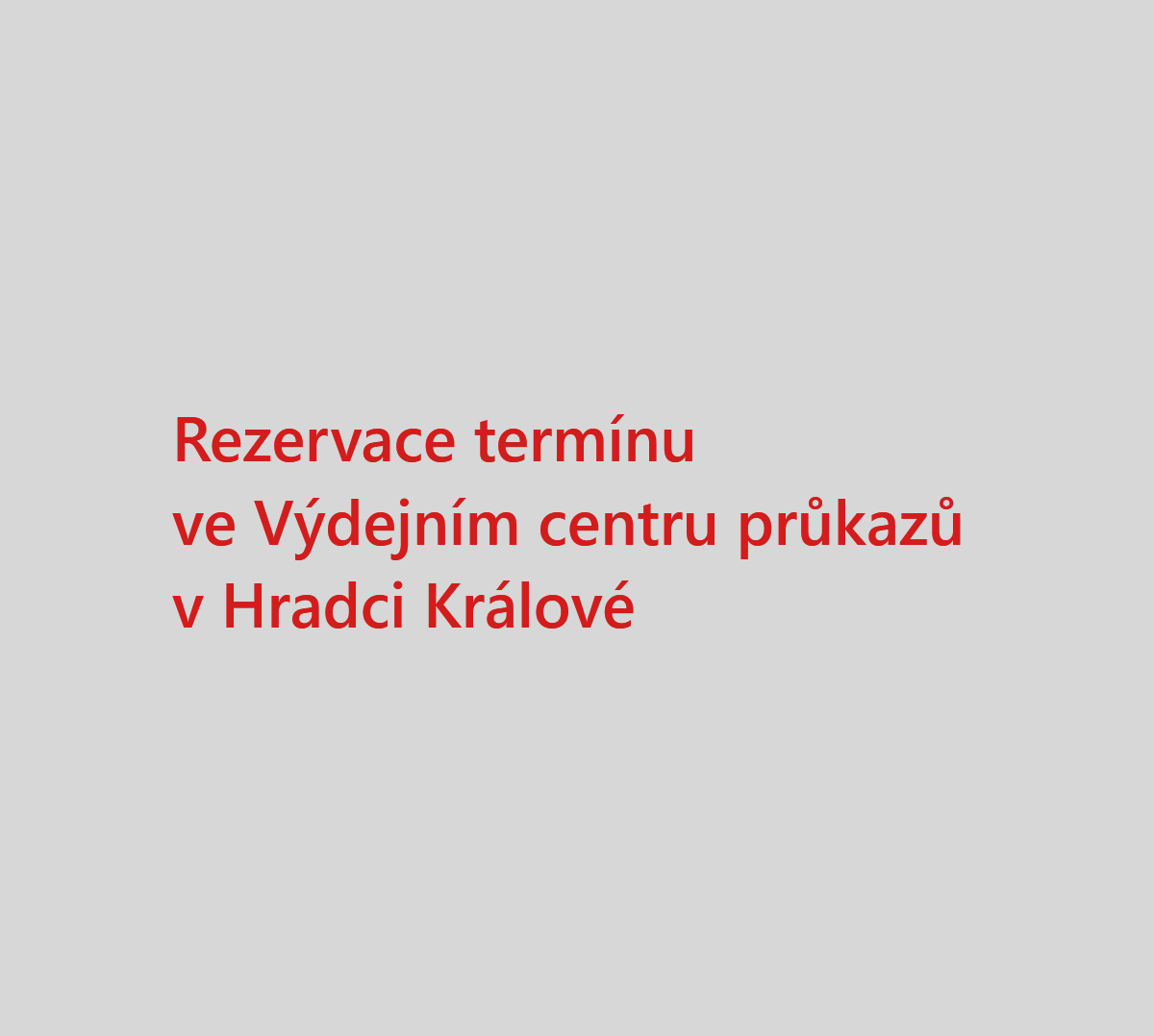 Návod na rezervaci
