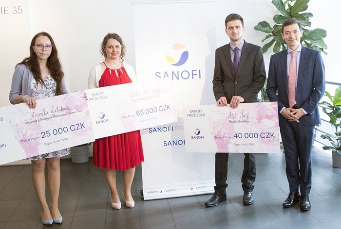 Aleš Šorf získal 2. místo v soutěži Cena Sanofi