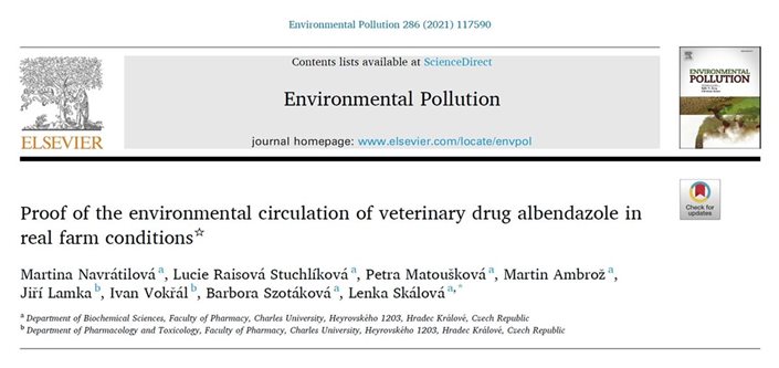 Publikace v časopise Environmental Pollution