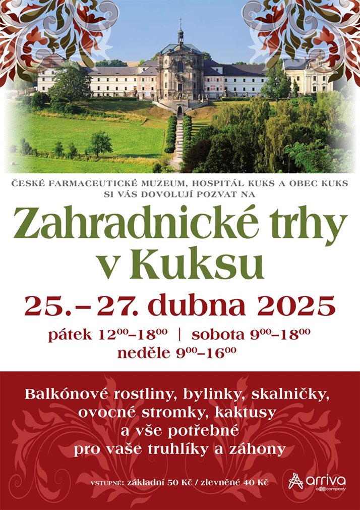 Plakát Zahradnické trhy 2025